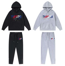 Mens Designers man Tracksuits Hoodies Jogger Sportswear Casual Sweatershirts Sweatpants Streetwear Pullover TRAPSTAR Fleece Sports Suit Advanced Design 668ess