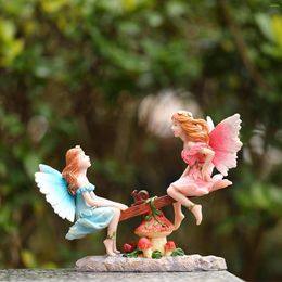 Garden Decorations Fairy Figurines Accessories Ornament For Balcony Lawn Decoration