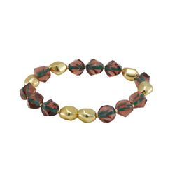 Link Chain KCJ Glass Bead Bracelet For Women Cutest Charm Jewelry Bule Seed Elastic Strech Bracelets303w