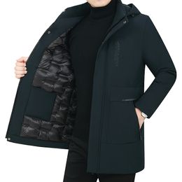 Men s Trench Coats 2023 Winter Jacket Korean Version Keep Warm Hooded Outwear Cottoned Thickened Coat For Men Stylish Windbreaker Male 230915