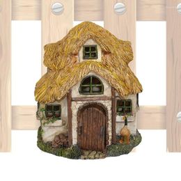 Garden Decorations Fairy House Wood Miniature Window And Door Decoration For Tree Tabletop Ornaments Art Sculpture Kids Teens