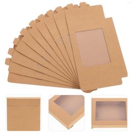Take Out Containers 10 Pcs Kraft Paper Gift Box Festival Supplies Baby Food Bread Cookie