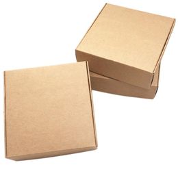 Kraft Paper Gift Boxes Nice Kraft Box Packaging Box Small Size 100Pcs2947