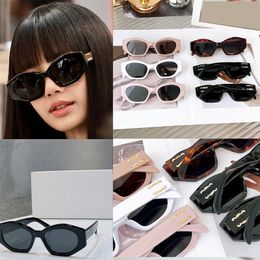 high quality Sunglasses round sunglasses Original womens famous Classic retro brand eyeglass fashion design women sunglasses v400 CL40238U