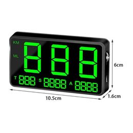 Car Video Large Screen 4 5 GPS Speedometer Digital Speed Display Over Speeding Alarm System Universal For Bike Motorcycle Tr289t