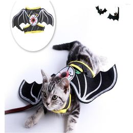 Cat Costumes Black Interesting Halloween Style Ventilate Necklace Felt Cloth Traction Rope Cats