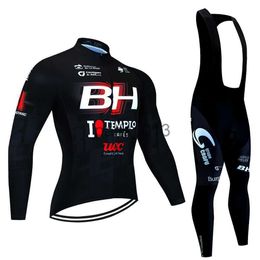 Others Apparel Cycling clothes Sets BH Team Cycling clothes Set Autumn Long Sleeve Ropa Ciclismo Men Bicycle Clothing suit MTB clothes Road Bike maillotHKD230625 x0
