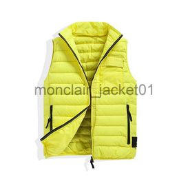 Men's Vests Mens Vests New pattern konng gonng Men's down vest Spring and autumn casual thin waistcoat Tide card J230915