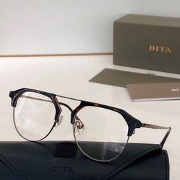 Designer Fashion Dita 8A Sunglasses online store Equipped with eyewear frame DITA DLX412 simple metal sheet material unisex eye 66 Have Logo