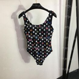 Printted Women Bikini Swimwear Woman Black One Piece Bathing Suit Padded Push Up Swimsuit Charming Beach Swim Bodysuit Summer Holi245t