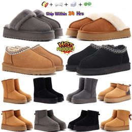 Stivali Donna Stivaletti Australia per grandi stivali rossi Sneakers Winter Bottes LI Ultra Mini Platform Stivaletti da neve australiani alla caviglia Platm n