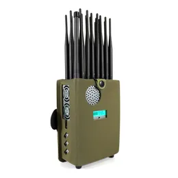 N24 Portable Handheld 24 Antennas Mobile Phone 2G 3G 4G 5G GPS WIFI Lojack VHF UHF 315 433 Signal Device