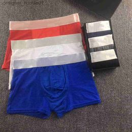 Underpants Comfortable Mens Underwear Panties Boxers Soft Boxer Male Underpants boxershorts Men homme briefs knickers Mesh summer Breathable Without box Asian si