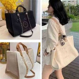 Classic Evening Luxury Pearl Label Backpack Womens Beach Handbags Purse Women Canvas Hand Bag Ladies 8aew H90