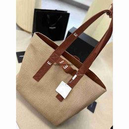 Totes Luxury large totes Shopping Bags Fold Straw weave handbags Designers Shoulder crossbody bag Casual famous purses beach Bag2 stylisheendibags