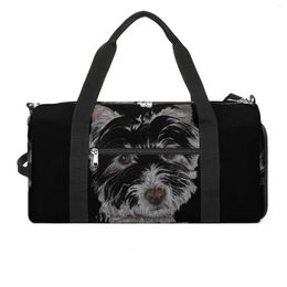 Outdoor Bags West Highland White Terrier Gym Bag Westie Dog Portable Sports Shoes Swimming Print Handbag Novelty Fitness For Men