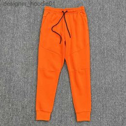 Men's Pants Autumn new Tech Pants Paris fashion with letter stitching printing men's casual Bottoms sports jogging Reflective Zip Trousers wholesale L230915