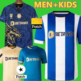 23 24 Soccer Jerseys Kids Kit Football Dragon Fans Player Version Training 2023 2024 Home Away 130 Years Anniversary CAMPEOES PEPE OLIVEIRA MEHDI LUIS DIAZ