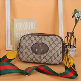 12% OFF Bag 2024 New Launch Designer Handbag Old Flower Classic Premium Tiger Head Camera European and American Versatile Women's One Shoulder Crossbody Small Square