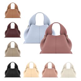 ppole Cloud Bag Luxury dumpling Cloud bag Leather fashion Atmosphere handbag jigsaw wallet French fashion men's wallet Leather crossbody bag