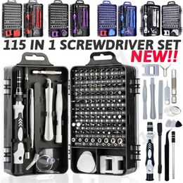 Screwdrivers 115 in 1 Multifunctional Screwdriver Set Computer PC Mobile Phone Digital Electronic Device Repair Mini Precision Screwdriver 230914