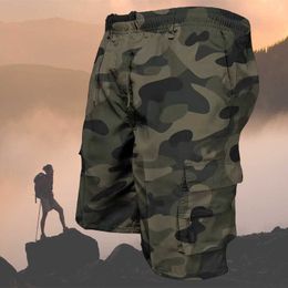 Summer Mens Cargo Shorts Bermuda Cotton High Quality Hot Sale Army Military Multipocket Casual Male's Outdoor Short Pants