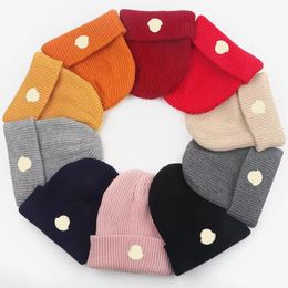 Designer Women Men Autumn Winter Warm Beanie Hat Solid Color Lady Male Stretch Knitted Crochet Beanies Hat Cap For Women Men