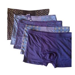 5Pack lots big and tall extra Men Plus Size Underwear Boxer Underpants Trunks Shorts Stretch Breatheble Underpants 5XL 6XL 7XL221p