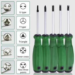 Screwdrivers 5Pcs Special-shaped Screwdriver Set U/Y/Inner Cross/Triangle/3 Points Screwdriver With Magnetic Precision Home Hand Repair Tool 230914