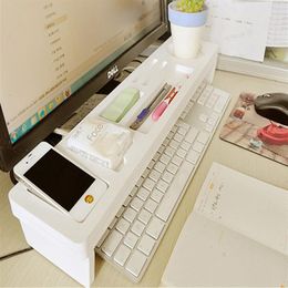 Desk Storage Shelf Office Desktop Organiser Phone Keyboard Storage Pen Shelf Deskstop Organiser a shelves223e