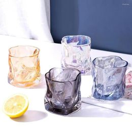 Wine Glasses 200ML Nordic Wind Rock Cocktail Glass Coffee Mug Modern Luxury Juice Cold Drinks Beer Tea Bar Mugs