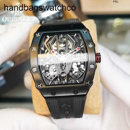 Richarmilles Watch Mechanical Watches Richads Milles European Pinker Brand Richad Hollow Light Luxury Casual Li Miller Mens frj