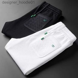 Men's Pants Plus size mens casual Pants 3d embroidery trousers bv designer pants men business Suit pantses Loose sweatpants 4xl 5xl L230915