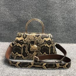 Borse da sera Borsa a serpentina di stilista in vera pelle di qualità Borsa a tracolla da donna Borsa a mano Portamonete per telefono