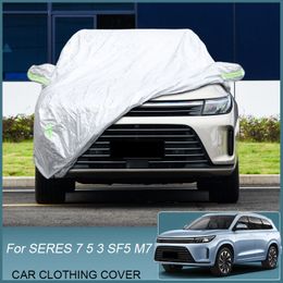 Car Cover Rain Frost Snow Dust Waterproof Protection For SERES 3 5 SF5 7 M7 2020-2025 Anti-UV Cover External Auto Accessories