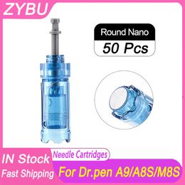 50 Pcs Bayonet Needle Cartridge Replacement for M8S A9 A8S Micro Needle 11 Pins /24 Pin/36/42 3D Nano Micro Skin Needling Tip Derma Stamp Skin Care