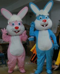 Easter Bunny Mascot Costumes Rabbit and Bugs Bunny Adult Mascot for Sale Bugs Rabbit Hare Easter Adult Mascot Party Fancy Dress