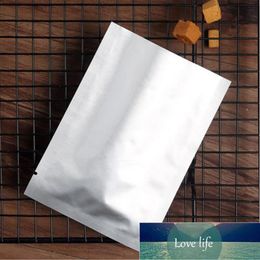200pcs Silver Aluminium Foil Mylar Bags Vacuum Sealer Zipper Food Saver Bag Storage Pouches For Kitchen Supplies256Y