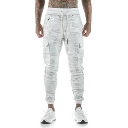 GODLIKEU Summer Mens Cargo Pants Camo Winter Casual White Camouflage Fitness Sport Training Trousers2565