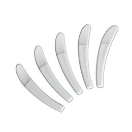 100pcs lot Mini Cosmetic Spoons Scoop Disposable White Spatulas 50mm plastic tool Cream Small307g