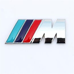 Car Stickers Badge Emblem for M M3 M5 Badge Power Sport Hood Boot Rear 3D Sticker 2452