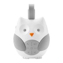 ElectricRC Animals Owl Sleeping Music Player White Noise Infant Music Player Silicone Strap Third Gear Timing Modes Baby Interactive Toys Gift 230915