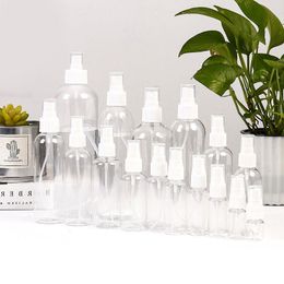 Garrafas de perfume de plástico PET 2ml 3ml 5ml 10ml 30ml 50ml 60ml 100ml Atomizador Transparente Vazio Mini Recipiente de Spray Recarregável Portátil S Ajlm