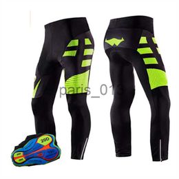 Others Apparel Mens Cycling Long Pants Cycling Clothes Bib Shorts Breathable Motorcycle Pants Riding Silicone 220718 x0915