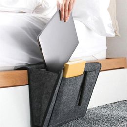 Remote Control Hanging Caddy Bedside Couch Storage Organiser Bed Holder Pockets Bed Pocket Sofa Organiser Pockets Book Holder257o