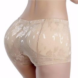 Sexy Butt Enhancer Pads Hip Lifting Panties Butt Lift Shapewear Women Body Shaper Fake Ass Underwear Plus Size M-4XL260q