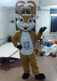 High Qualit Anime Elk Deer Cospaly Costumes Moose Mascot Costume Adult Hot Sale Moose Carnival Mascotte Fancy Dress Kits