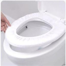 Toilet Seat Covers 10pcs Disposable Mat Individual Packing Bathroom Supplies For Travel Maternity Hospitals