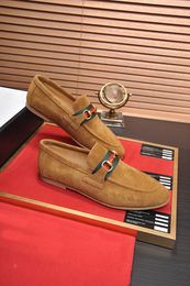 Mens Formal Elegant Dress Shoes Handmade Slip on Wedding Designer Genuine Leather Flats Male Brand Business Oxfords Size 38-44