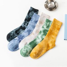 Men's Socks Tie-dye Sock Man Cotton